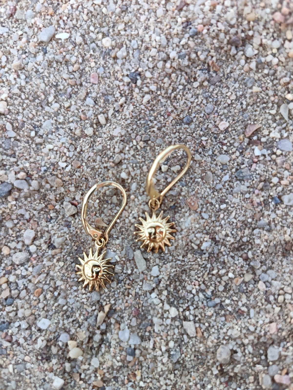 Boucles d'oreilles Soleil