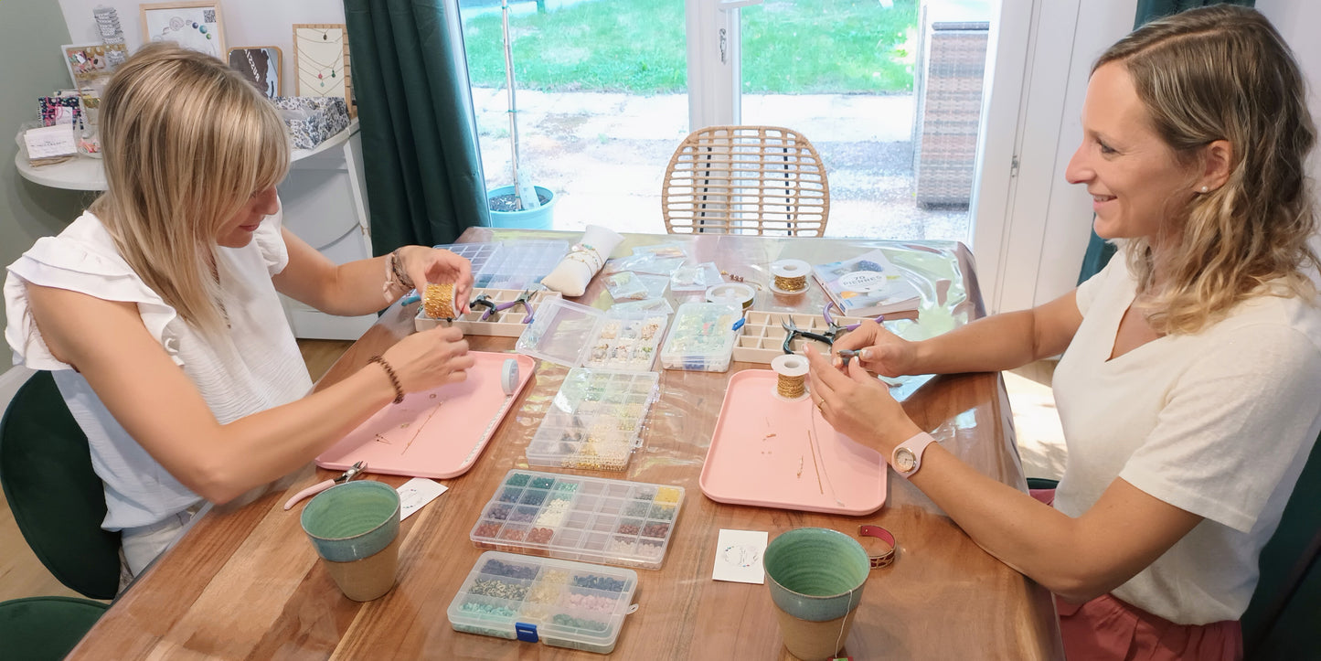 Jewelry Workshop &amp; Aperitif - Thursday 04/17/25 (7 p.m. / 9 p.m.)