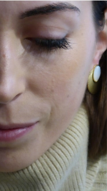 Boucles d'oreilles coquillage nacre