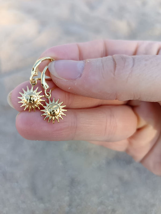 Boucles d'oreilles Soleil