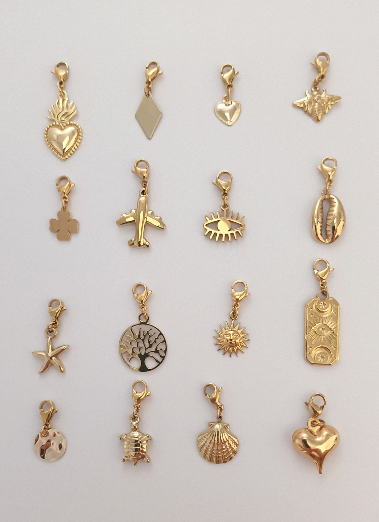 Charms (acier inoxydable) pendentifs modulables & personnalisés