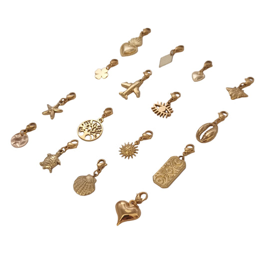 Charms (acier inoxydable) pendentifs modulables & personnalisés